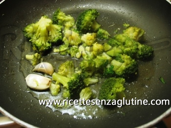 Calamari ripieni con purea di broccoli